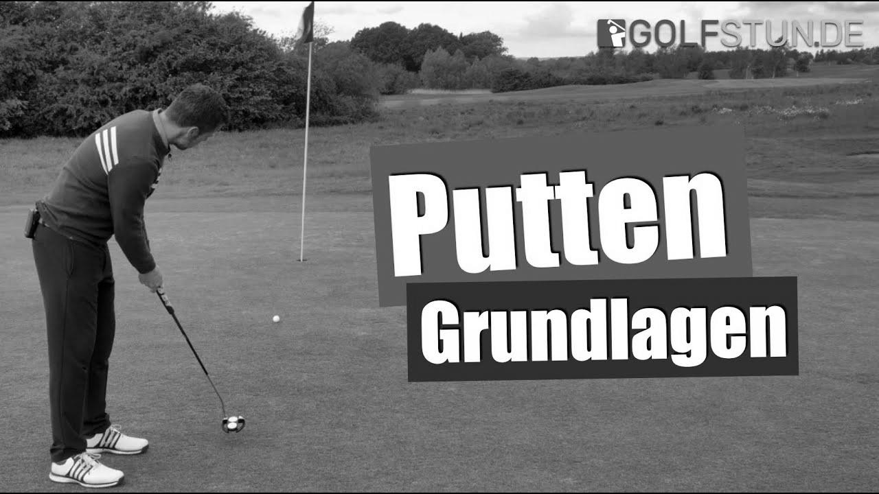 STRAIGHT PUTTING – The basics of approach and basics for a consistent putt in golf (German)