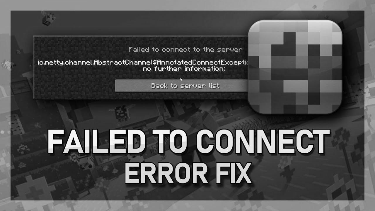 Minecraft – How To Fix IO Netty Channel Summary Channel … Error (Failed to connect to server)