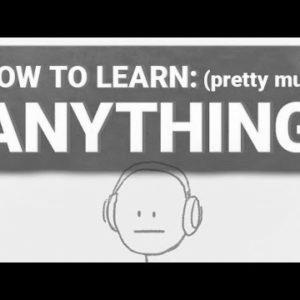 How to Learn: Fairly A lot Something