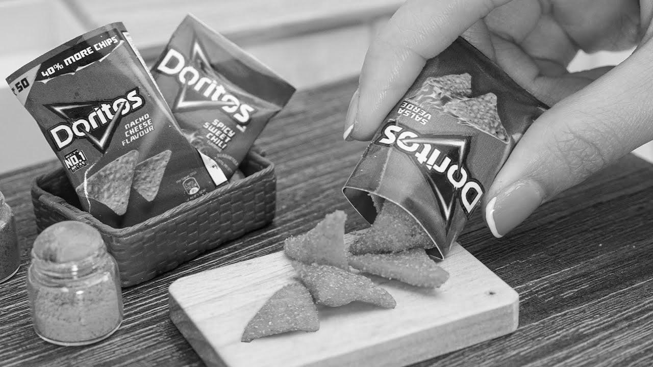 How you can make Miniature Crispy Doritos Chips Recipe |  ASMR Cooking Mini Meals