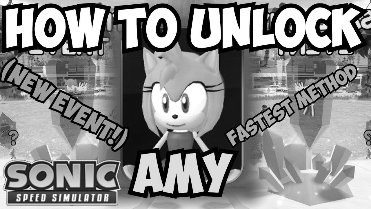 Methods to Get Amy FAST in Sonic Pace ​​Simulator!  New Updates and Events!