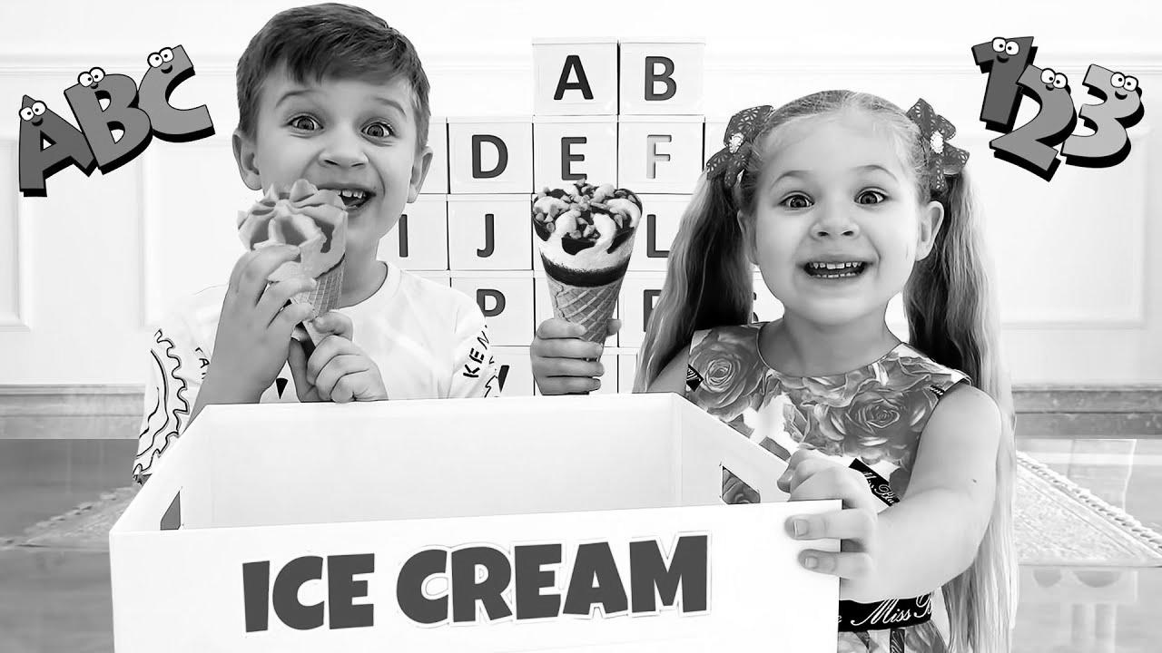 Diana and Roma be taught the alphabet and the best way to count