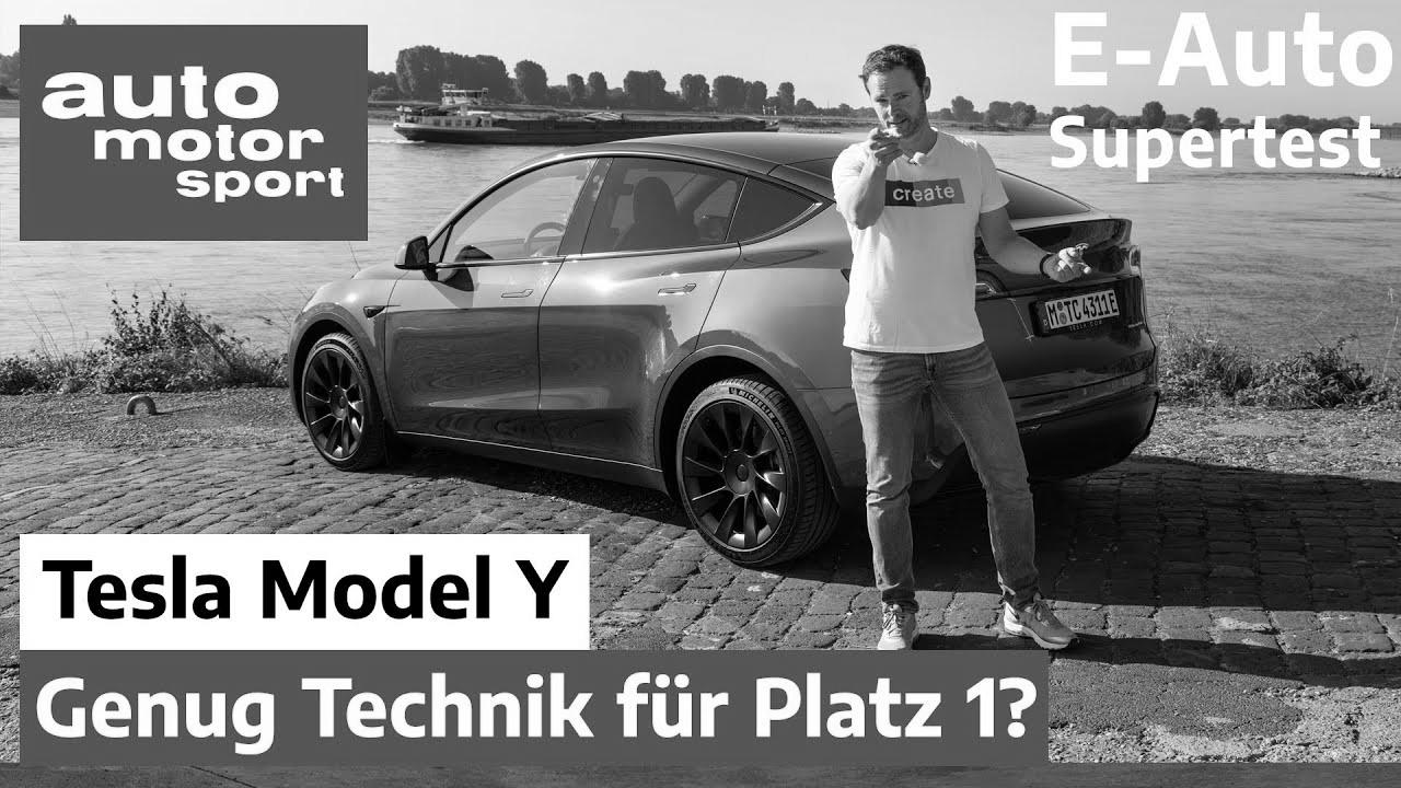 Quite a lot of expertise, but also a direct benchmark?  Tesla Model Y in E-Automobile Supertest – Bloch declares #158