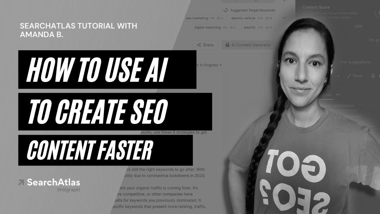 Find out how to Use AI to Create search engine marketing Content material Sooner |  Search Atlas Tutorial