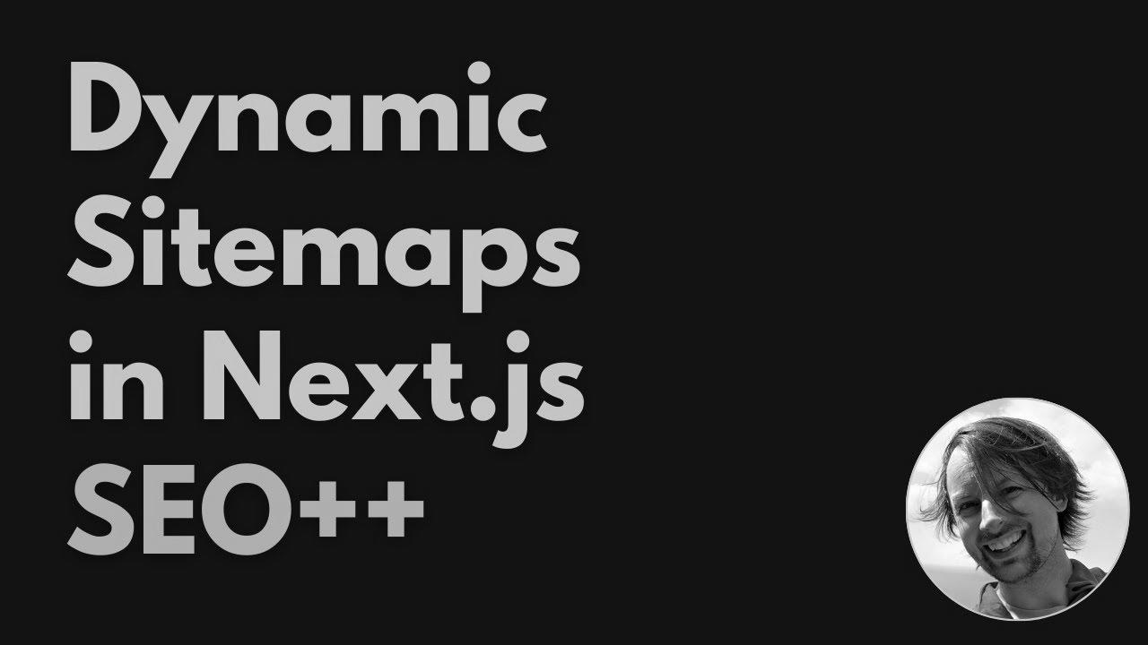 {Improving|Enhancing|Bettering} {SEO|search engine optimization|web optimization|search engine marketing|search engine optimisation|website positioning} with (Dynamic) Sitemaps in {Next|Subsequent}.js