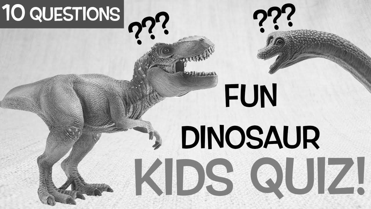 DINOSAUR QUIZ!  |  10 Questions – Be taught About Dinosaurs |  Fun & Educational |  Dinosaurs For Youngsters